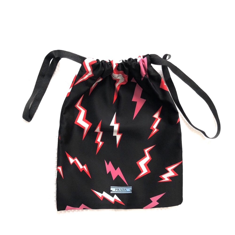 Prada pouch bag.